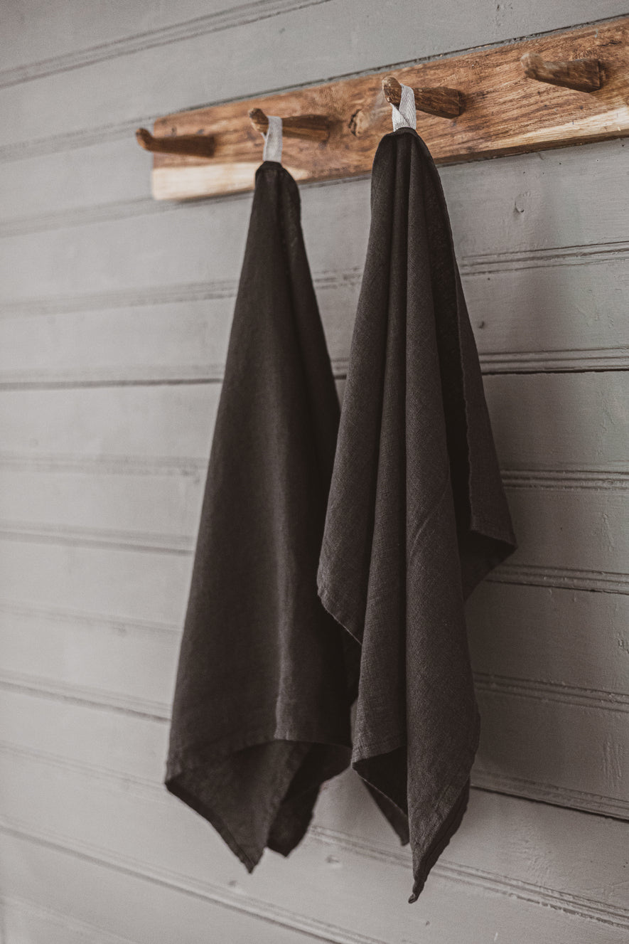 19 Colors Linen Kitchen Tea Towels set of 2 TT50x70 Old Linen Mill