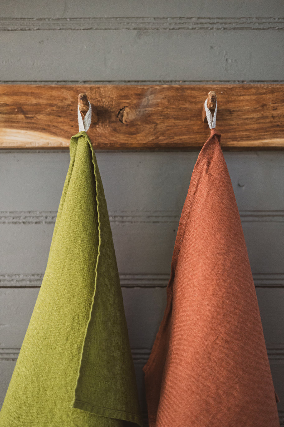 Bright colors Linen Kitchen Tea Towels set of 2 TT50x70 Old Linen Mill