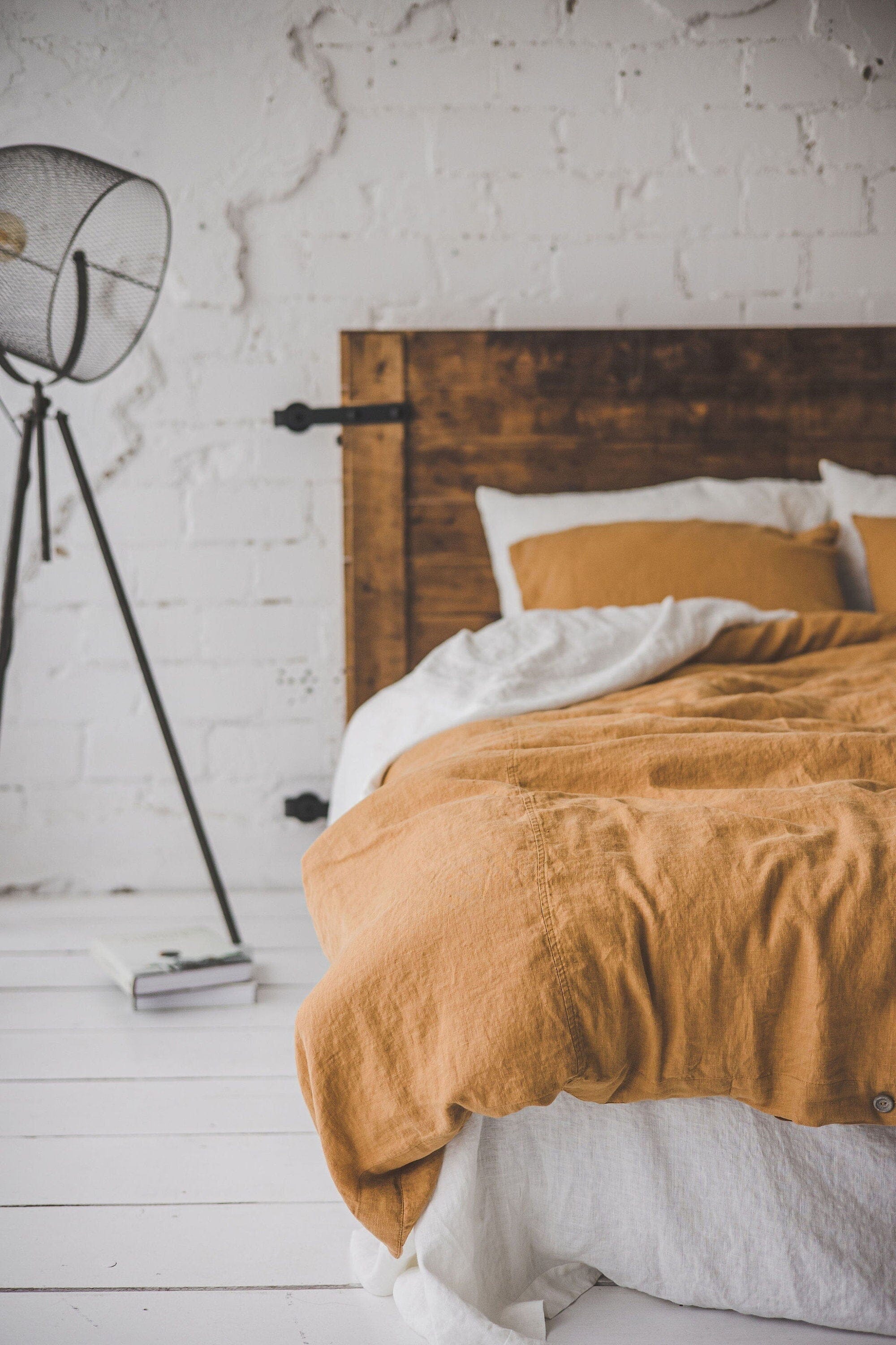 Duvet Cover Natural Soft Linen Bedding Gift Idea Old Linen Mill