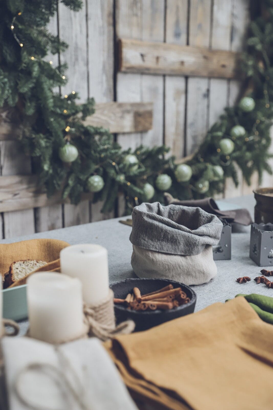 Gift Sets of Handmade Table Linen Napkins Old Linen Mill