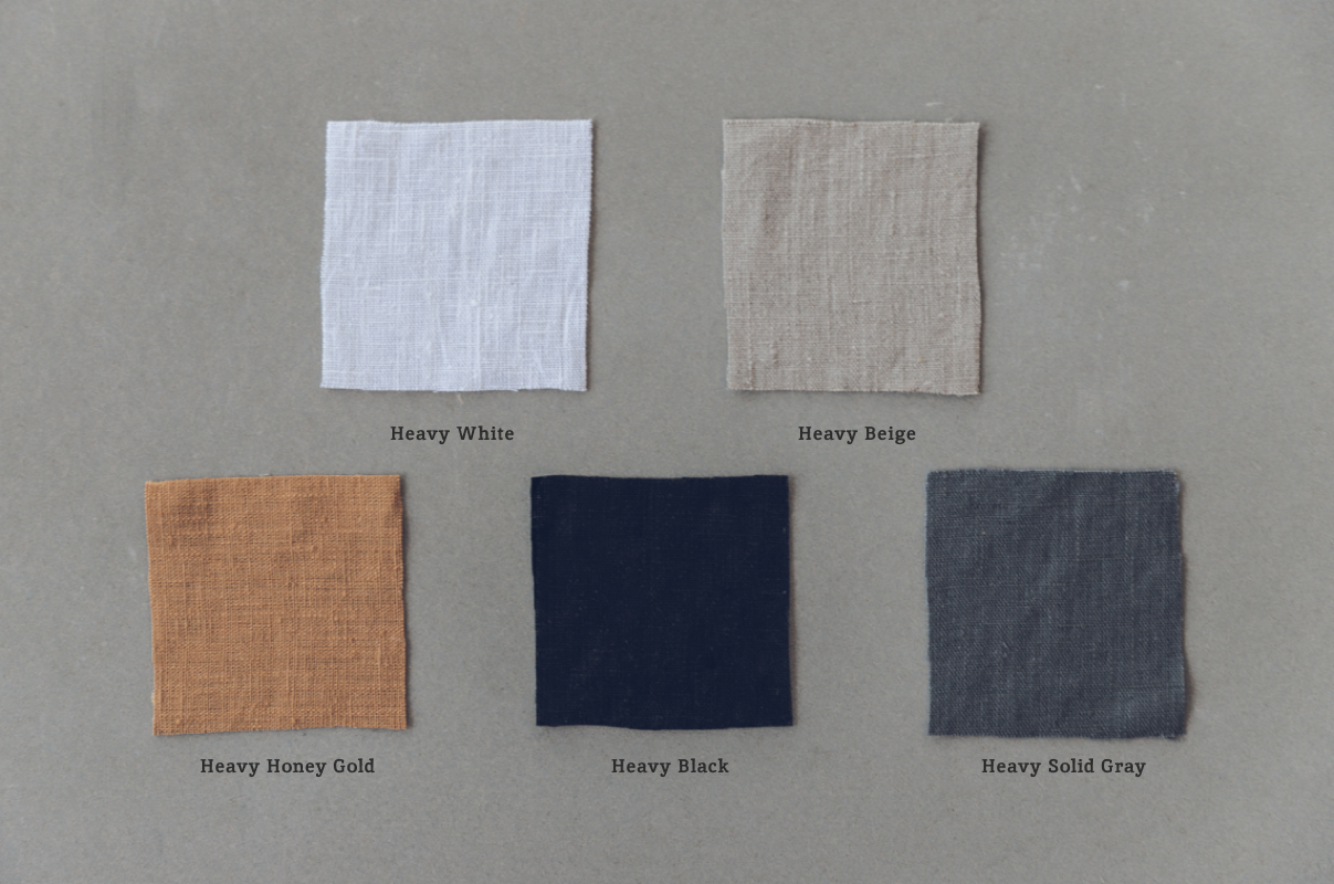Heavy Linen Shorts Clover SH10 Old Linen Mill