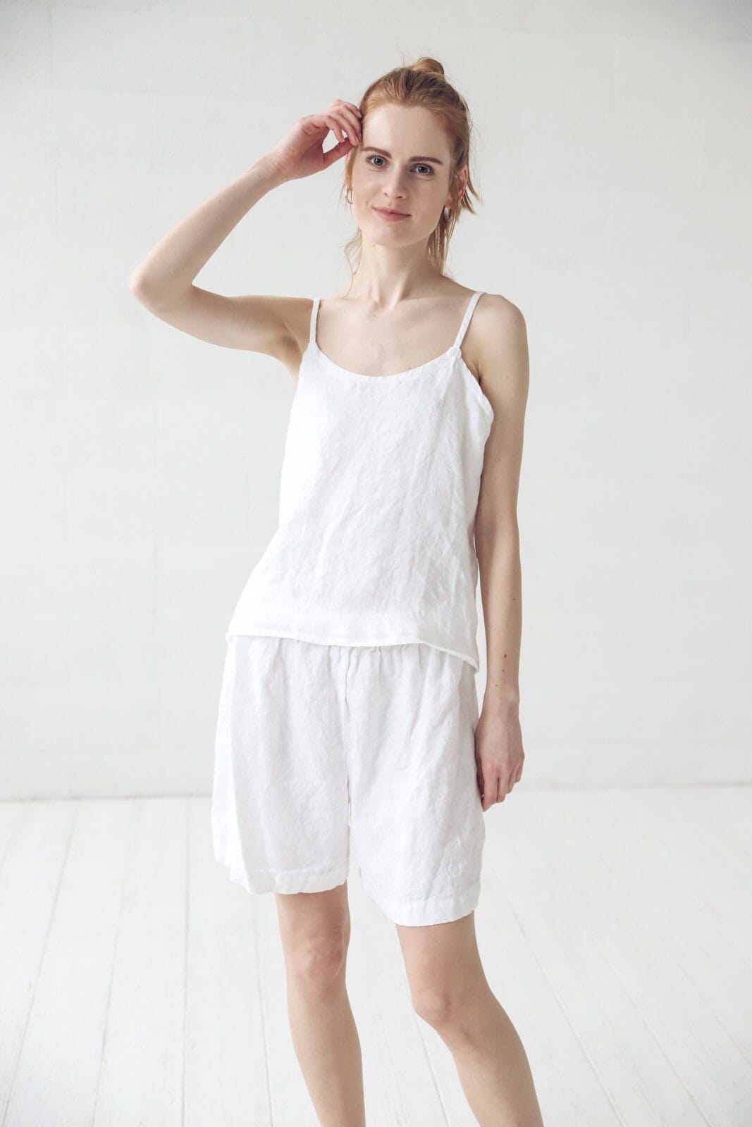 Linen Nightwear Set Gift For Her Old Linen Mill