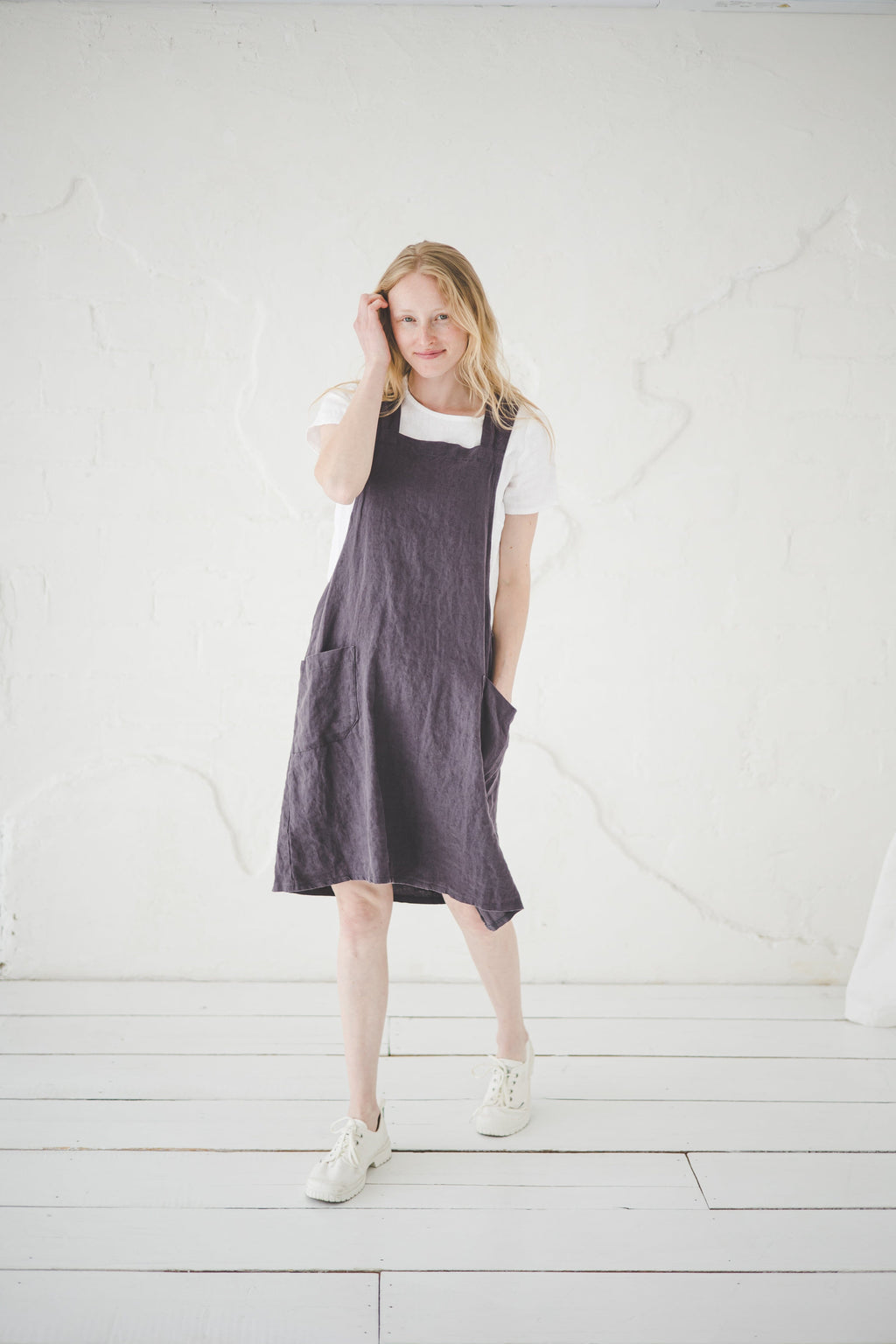 a line patterned dress Rosebloom A-Line Dress M main image 0