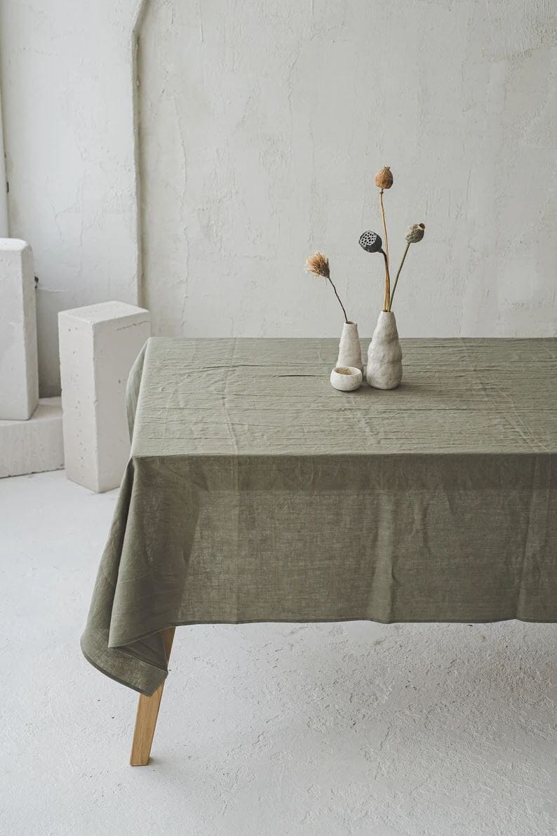 Linen Tablecloth Decor Old Linen Mill