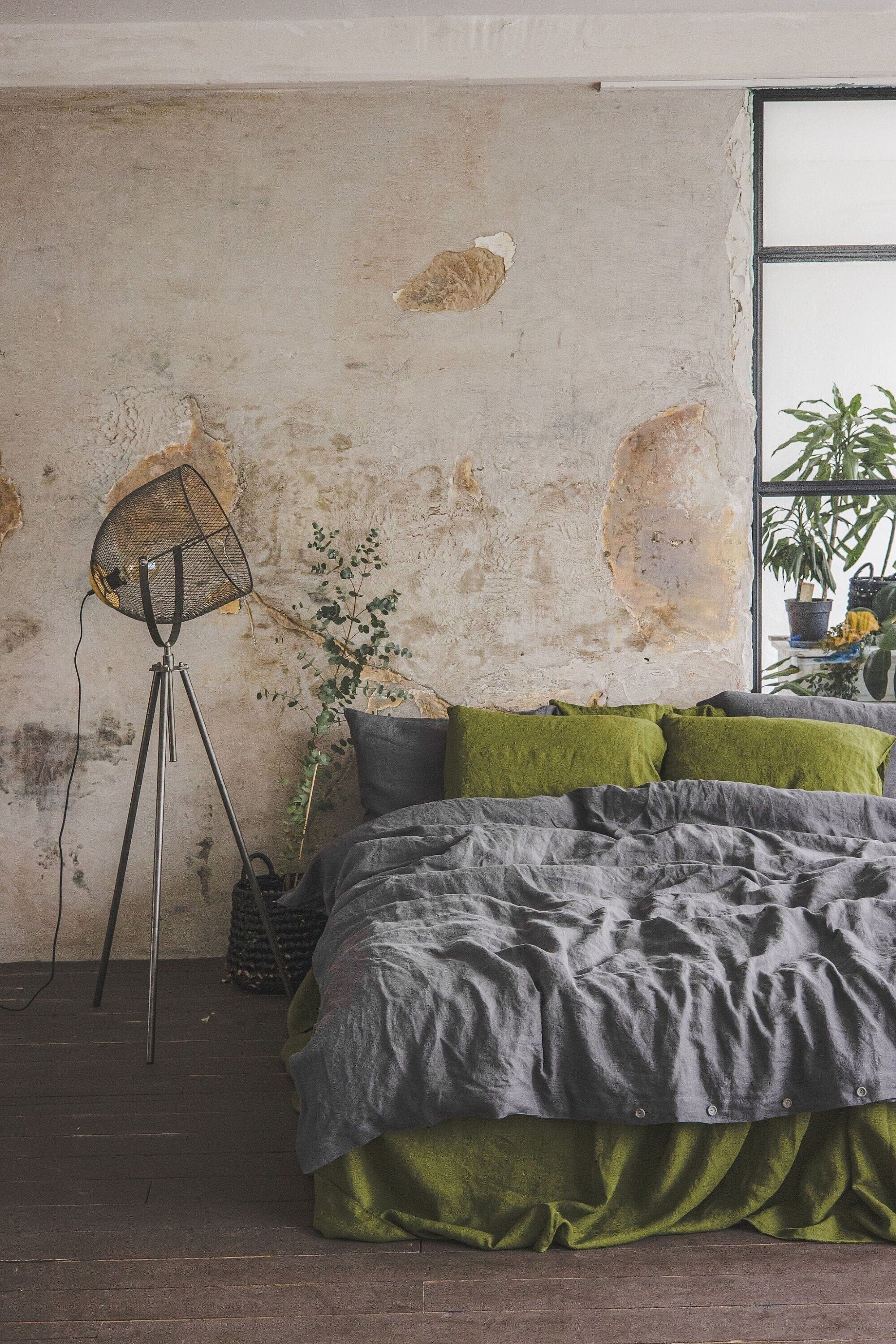 Natural Linen Bedding Set Old Linen Mill