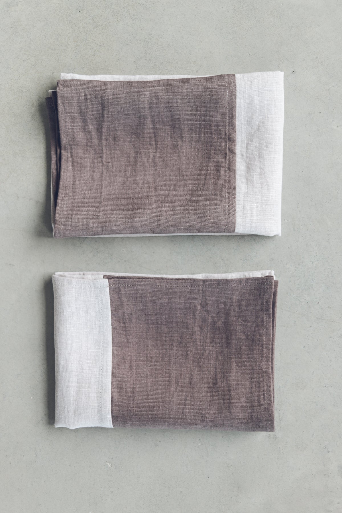 Set of 2 Zero Waste Tea Towels Old Linen Mill