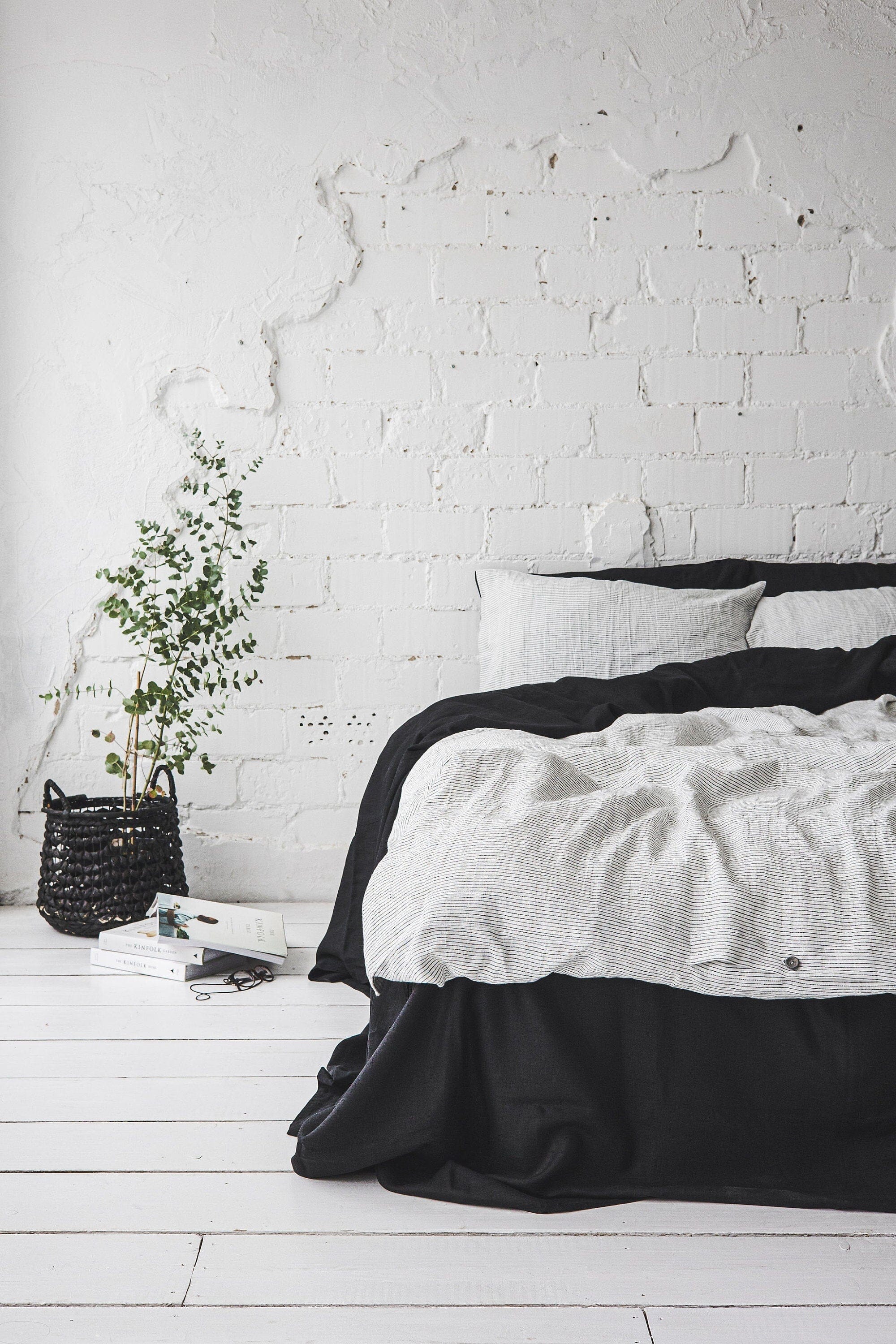 Soft Washed Linen Bedding Set Old Linen Mill