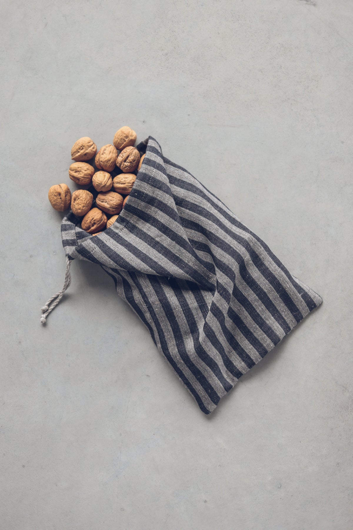 Striped Linen Kitchen Storage Bag, Loaf Bag Loaf bag Old Linen Mill