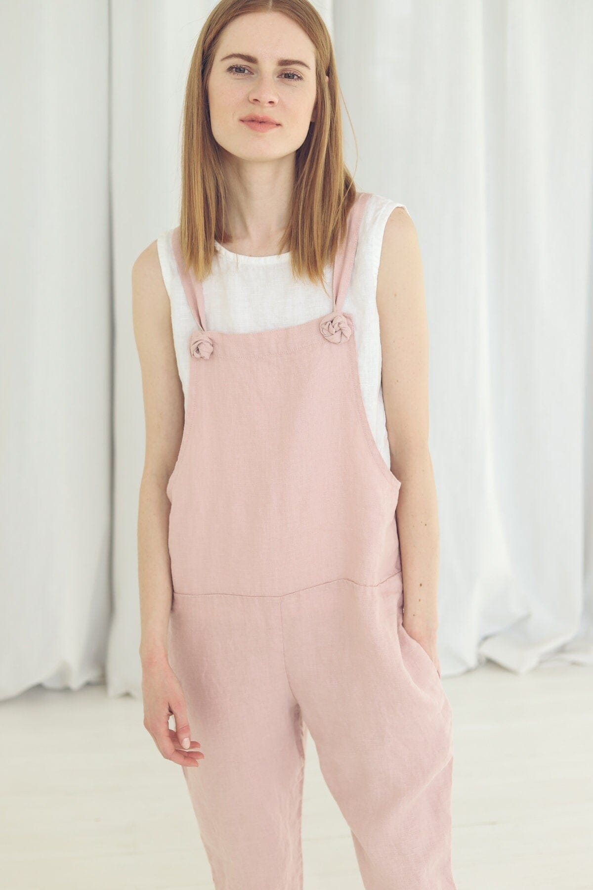 Women's Casual Jumpsuit Old Linen Mill