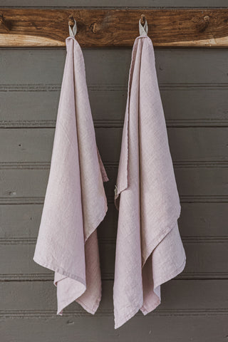 19 Colors Linen Kitchen Tea Towels set of 2 TT50x70 Old Linen Mill