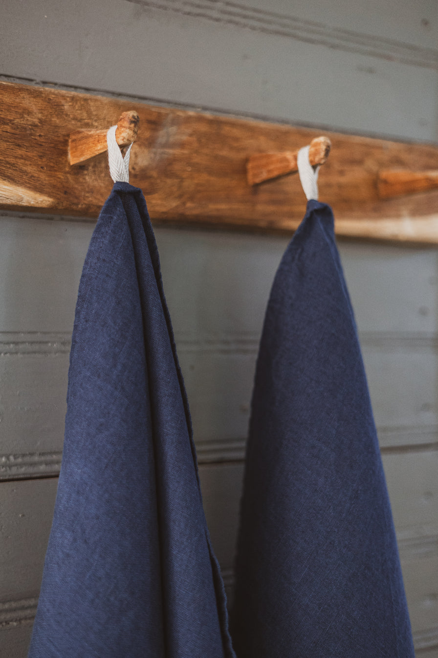 19 Colors Linen Kitchen Tea Towels set of 2 TT50x70 Old Linen Mill