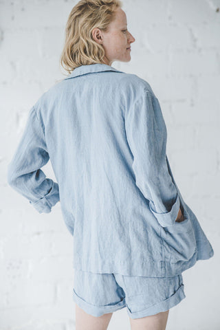 Boho Style Linen Jacket Old Linen Mill 