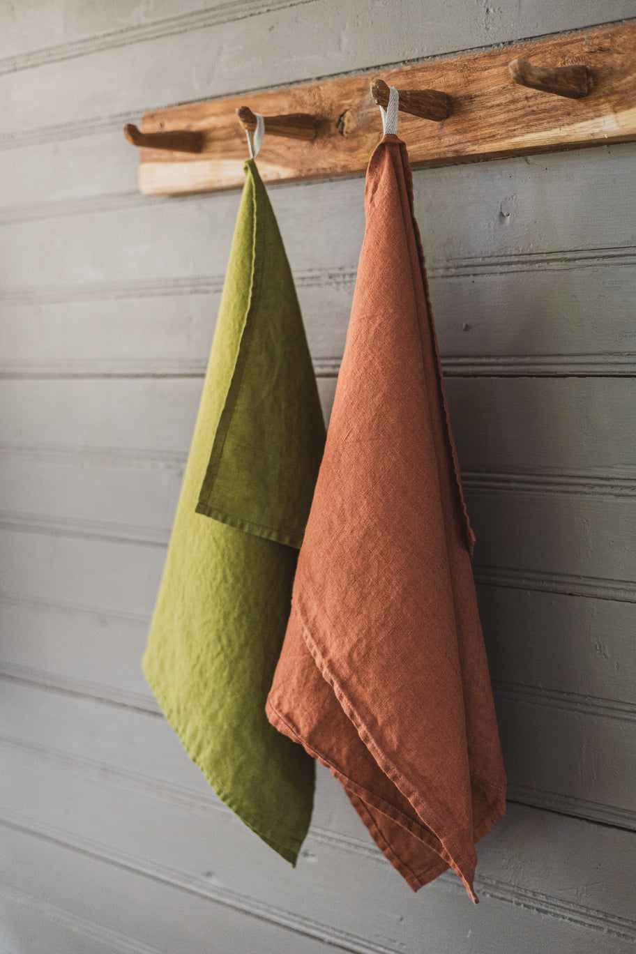 Bright colors Linen Kitchen Tea Towels set of 2 TT50x70 Old Linen Mill