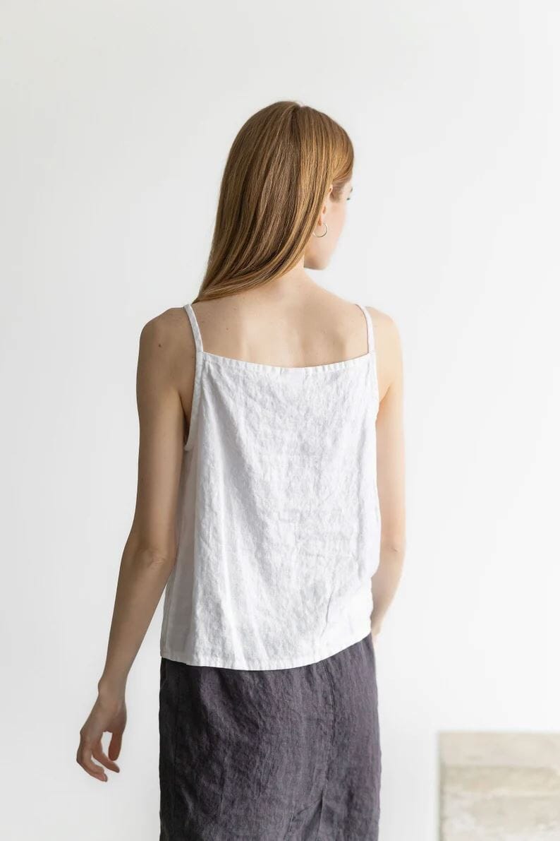 Camisole Linen Summer Top Old Linen Mill 