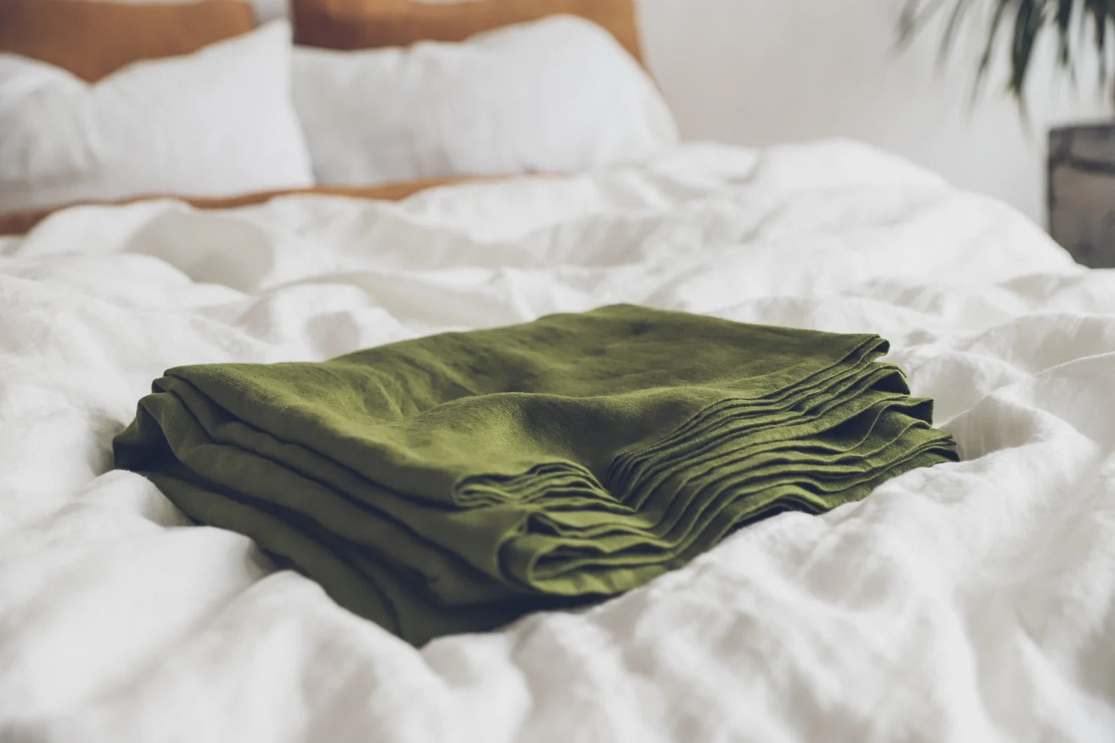 Custom Size Linen Flat Sheet Old Linen Mill