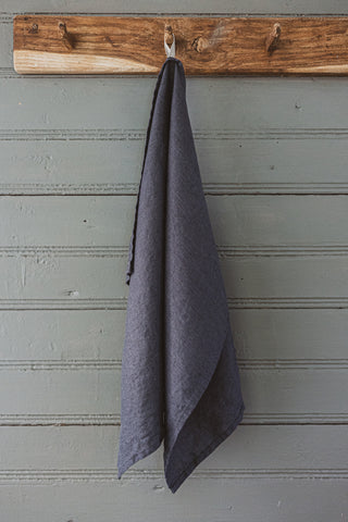 Dark colors Linen Kitchen Tea Towels set of 2 TT50x70 Old Linen Mill