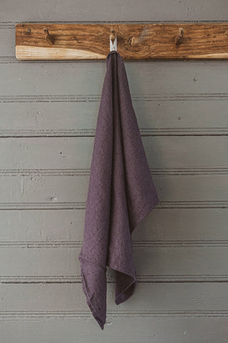 Dark colors Linen Kitchen Tea Towels set of 2 TT50x70 Old Linen Mill