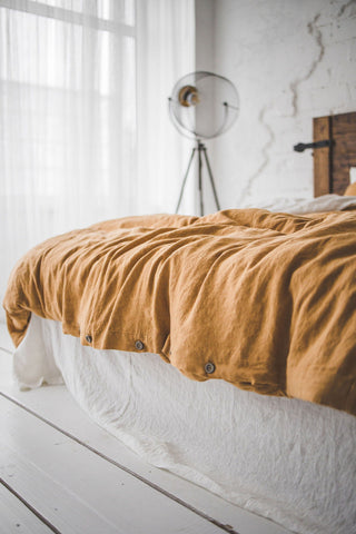 Duvet Cover Natural Soft Linen Bedding Gift Idea Old Linen Mill 