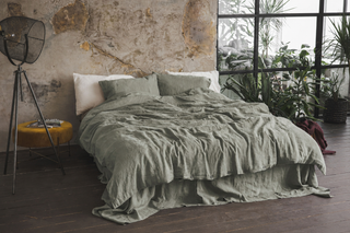Earth Tone Linen Bedding Set — Warm & Earthy Colors Bedding set Old Linen Mill