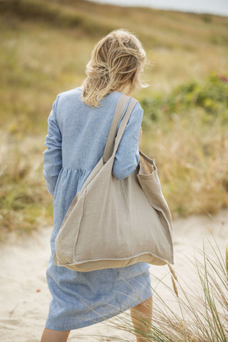 Flax Linen Tote Bag Tote bag Flax Linen Old Linen Mill