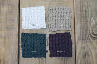 Handmade Cozy Waffle Throw Blanket Gift Idea Old Linen Mill 