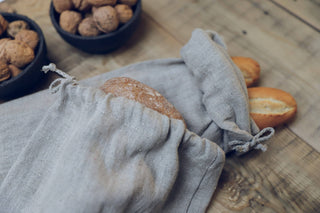 Handmade Kitchen Storage Bag Old Linen Mill 