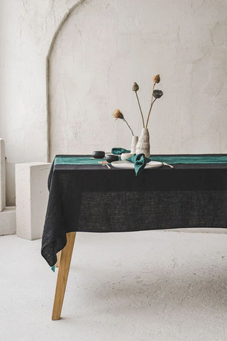 Handmade Linen Table Runner Gift Decor Old Linen Mill 