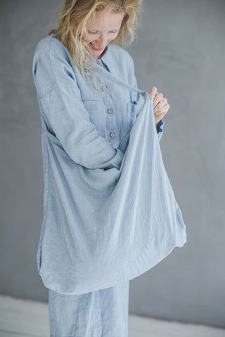 Handmade Linen Tote Bag Gift Idea Old Linen Mill 