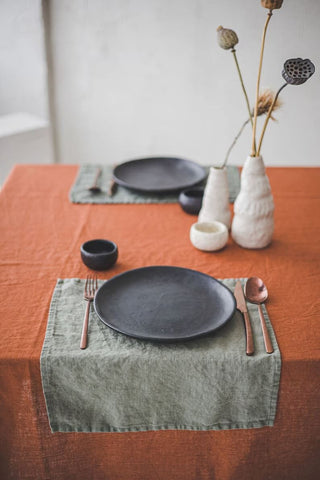 Handmade Table Linen Gift Decor Old Linen Mill 