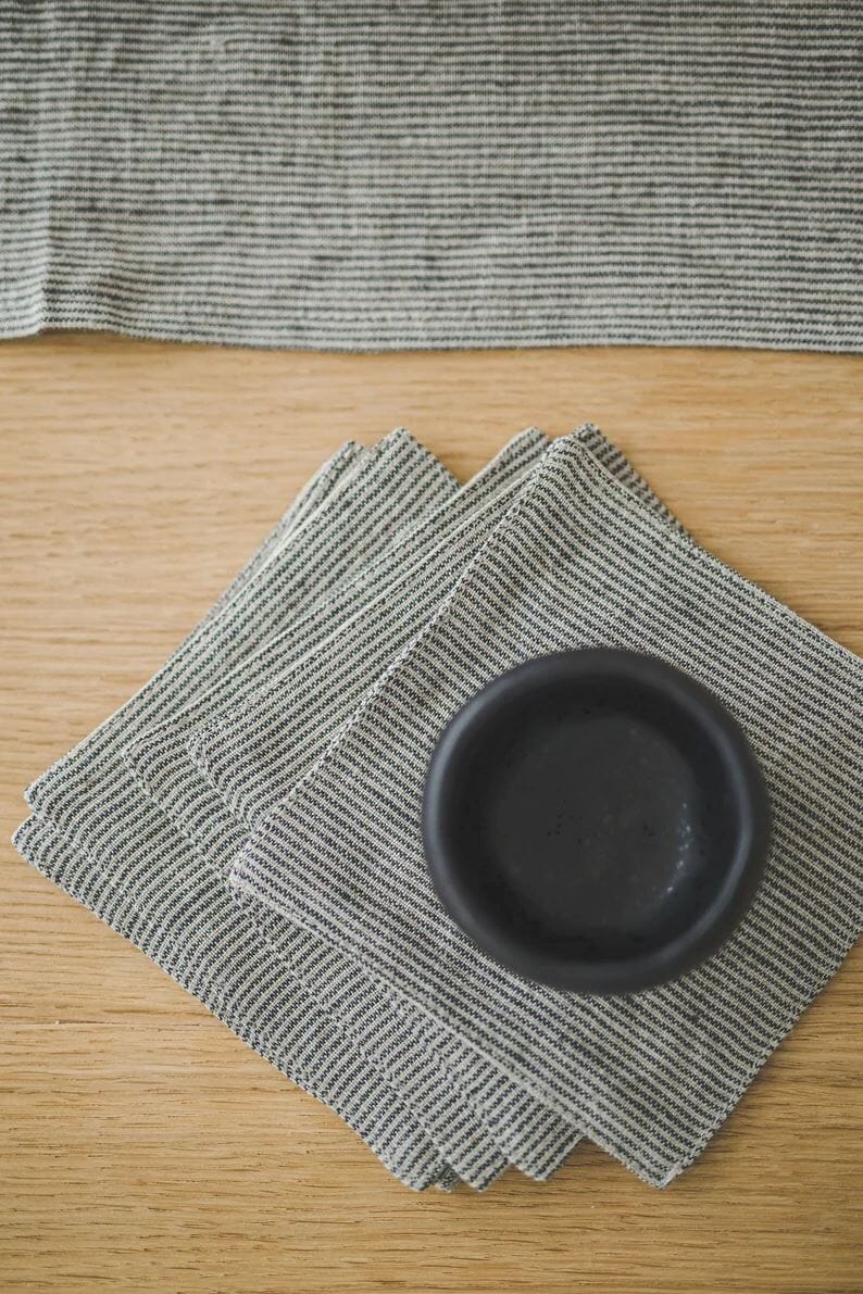 Handmade Table Linen Mug Coasters Old Linen Mill 