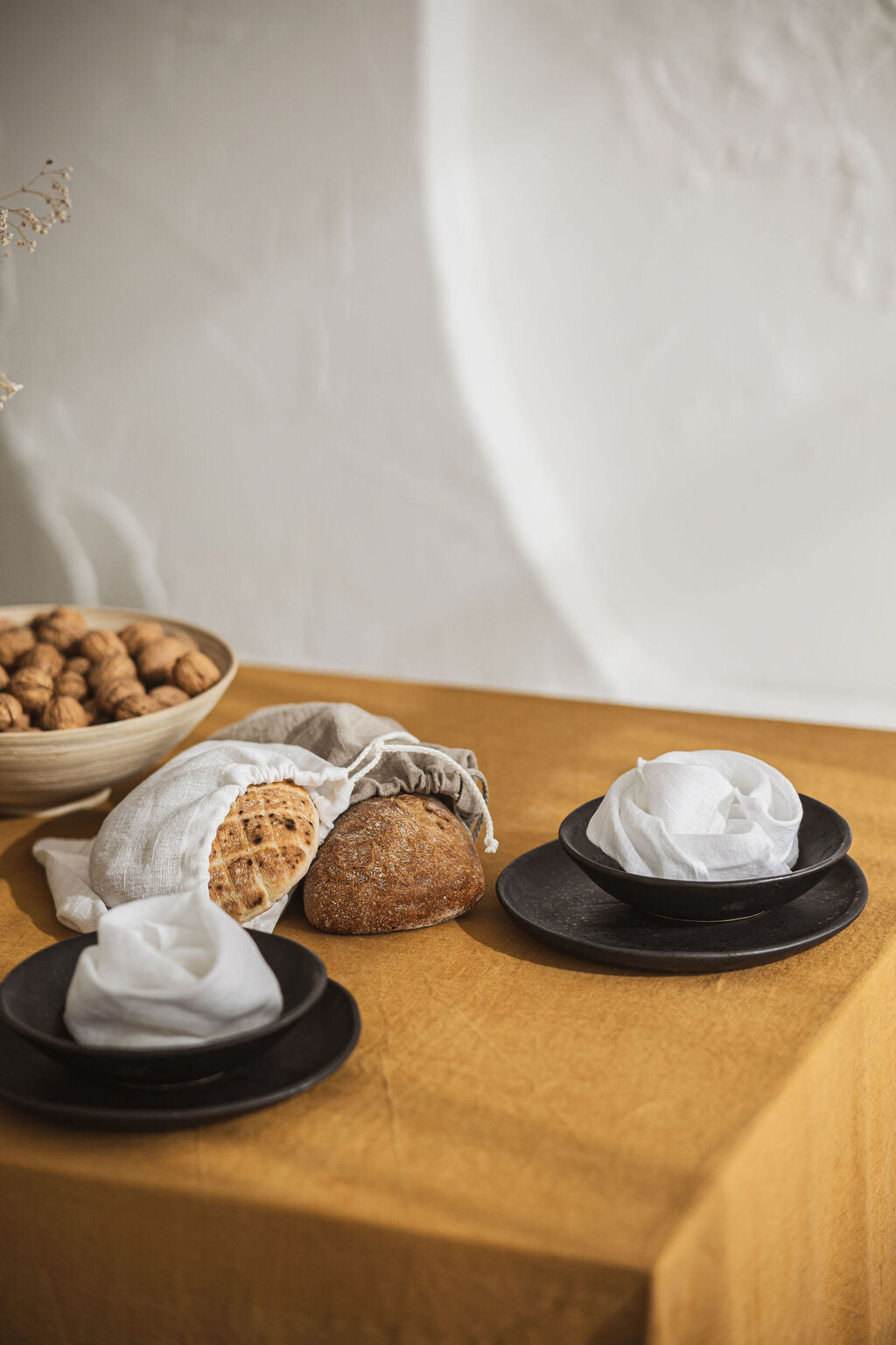 Linen Bread Bag KT005 Old Linen Mill