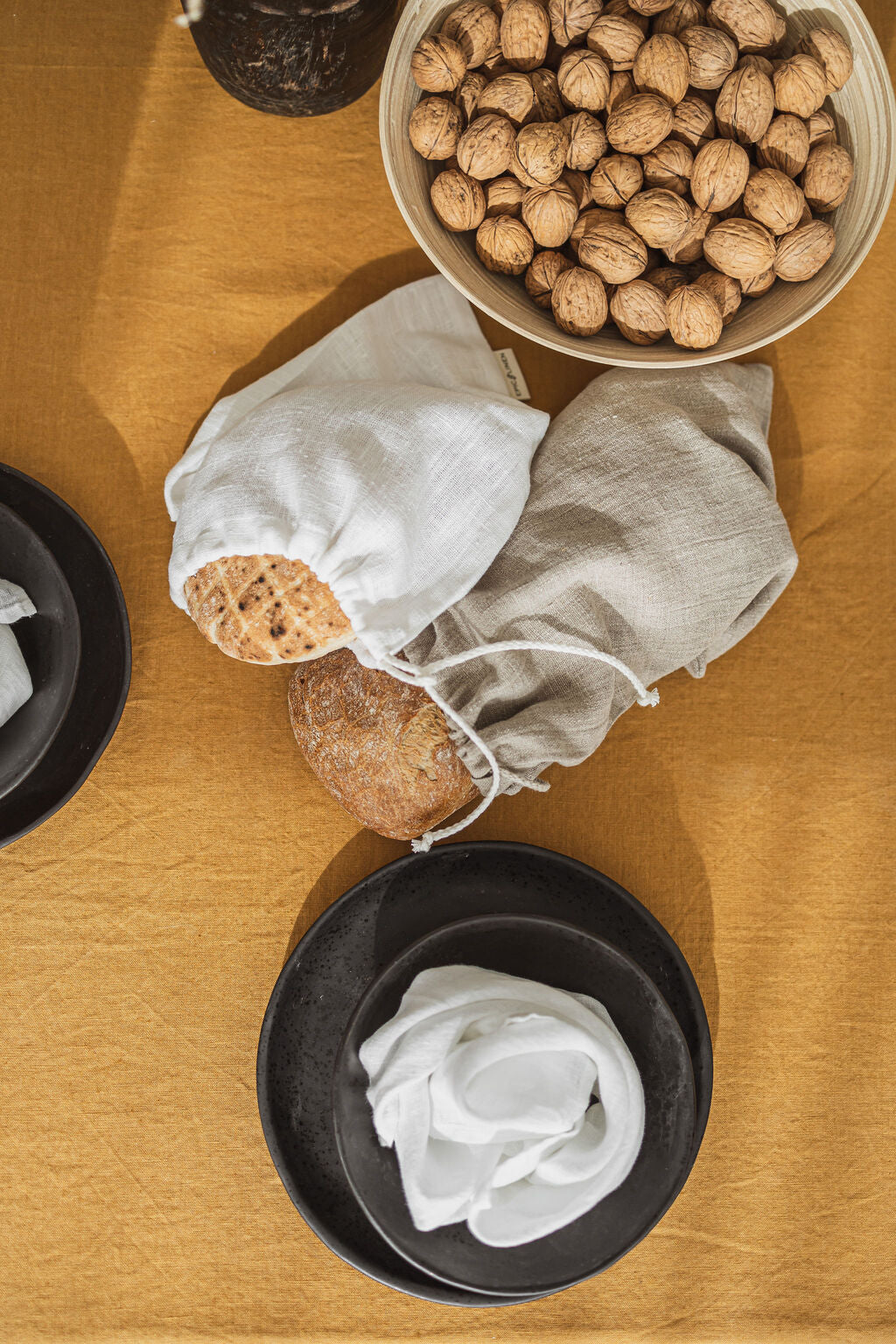 Linen Bread Bag KT005 Old Linen Mill