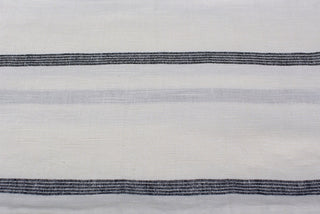 Linen Huckaback Beach Towel White Gray Striped, Linen Beach Towel Beach Towel Old Linen Mill