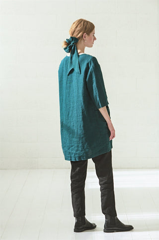 Linen Jacket with Pockets Old Linen Mill 