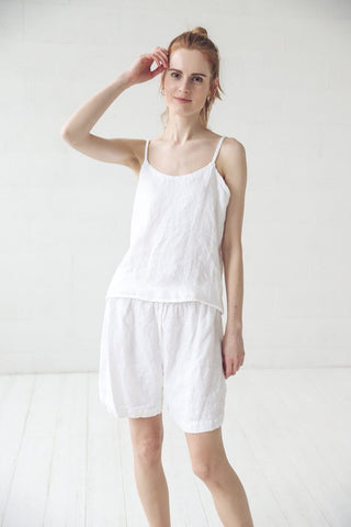 Linen Nightwear Set Gift For Her Old Linen Mill 