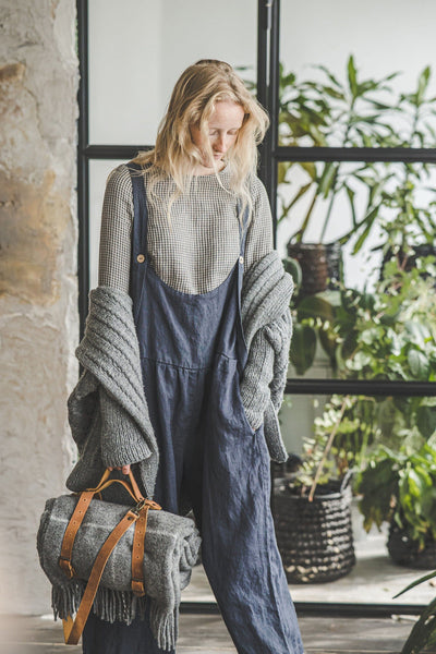 Linen Oversized Unisex Jumpsuit – Old Linen Mill