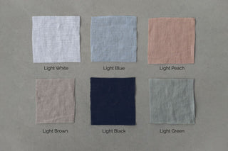 Linen See-Through Day Curtain with Crown Rod Pocket Old Linen Mill
