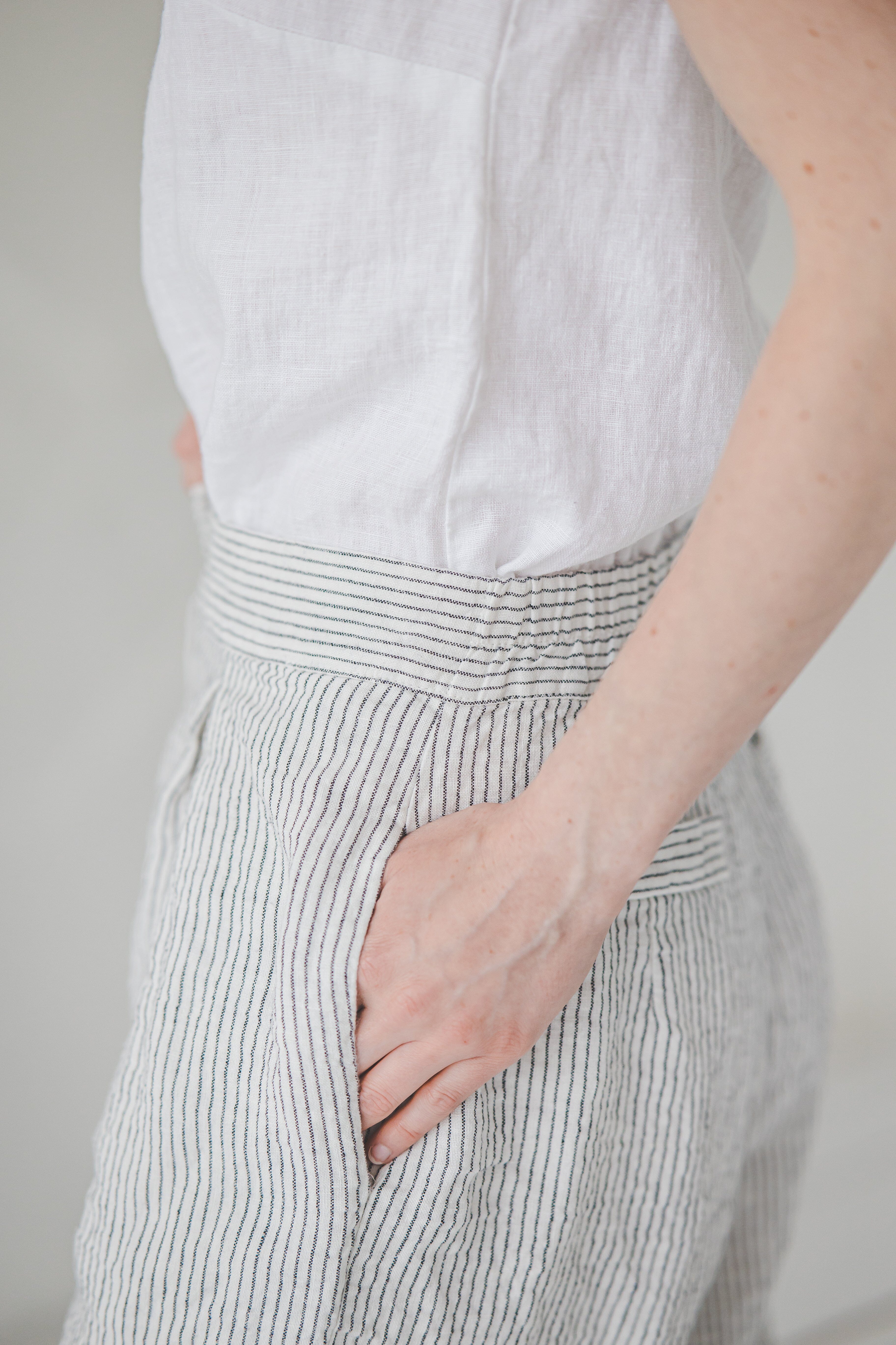 Linen Shorts 361 Old Linen Mill