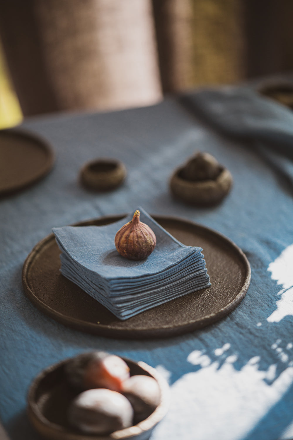 Linen Table Coasters TC17x17 Old Linen Mill