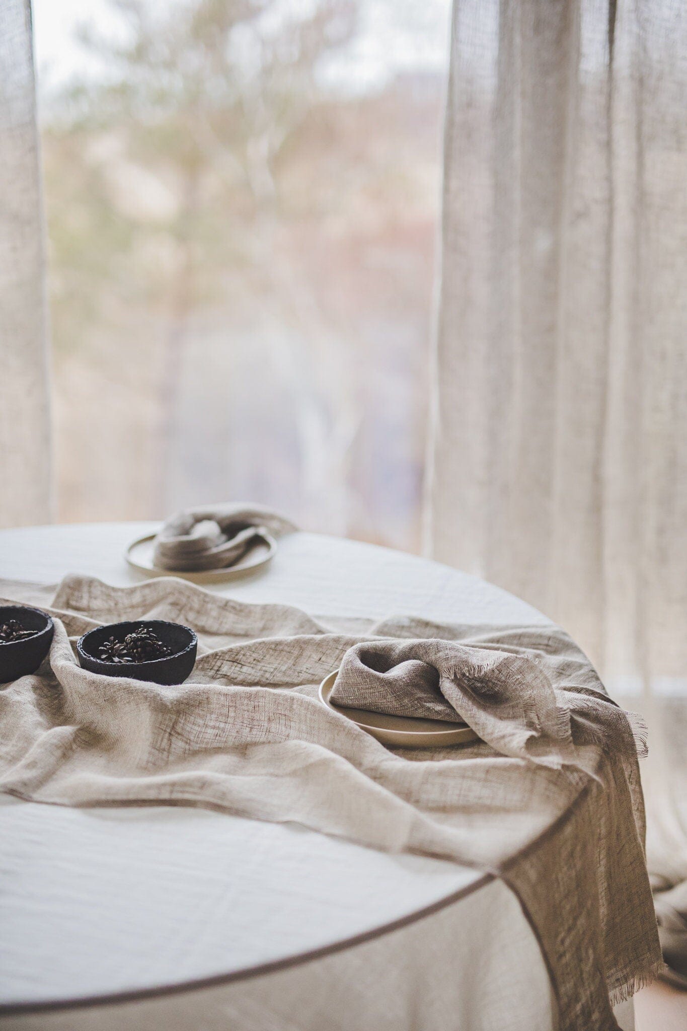 Linen Table Decor Gift Idea Old Linen Mill 