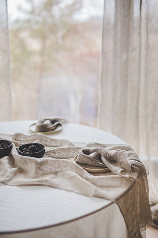 Linen Table Decor Gift Idea Old Linen Mill 