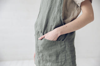 Linen Tee for Women Old Linen Mill 