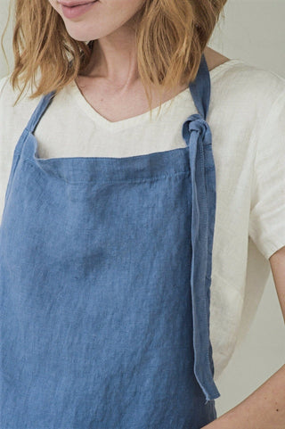 Linen Unisex Full Apron Old Linen Mill 