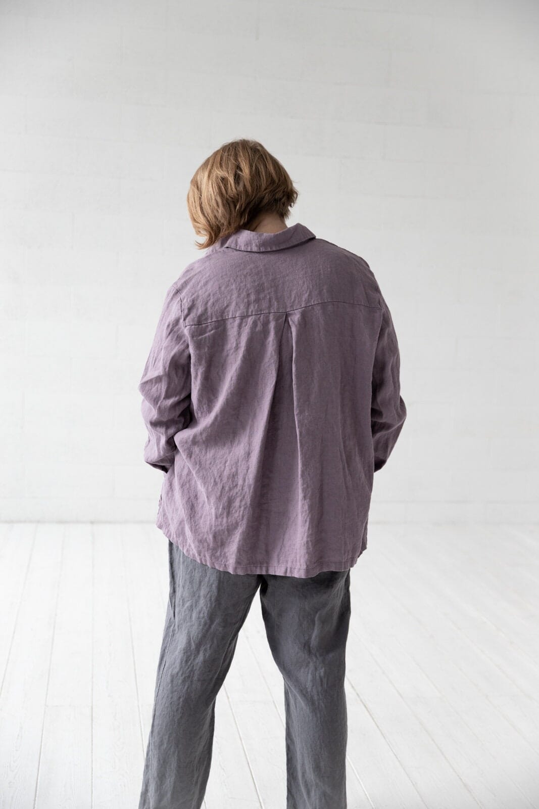 Loose Linen Women's Shirt Old Linen Mill 