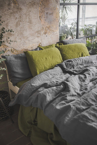 Natural Linen Bedding Set Old Linen Mill 