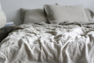 Natural Soft Linen Bedding Gift Set Old Linen Mill 