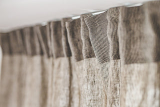 Natural Soft Linen Drapes Curtain Old Linen Mill 