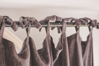 Natural Soft Linen Drapes Linen Curtain Panel Old Linen Mill 