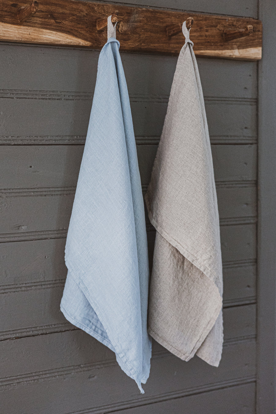 Pastel colors Linen Kitchen Tea Towels set of 2 TT50x70 Old Linen Mill