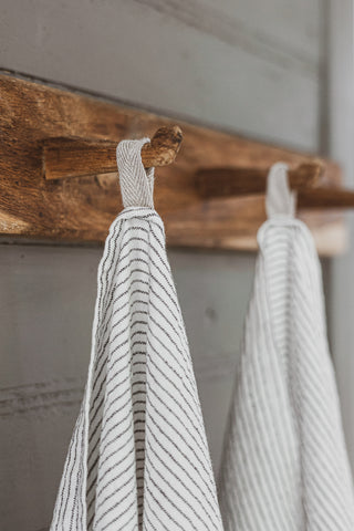 Pastel+Pattern Linen Kitchen Tea Towels set of 2 TT50x70 Old Linen Mill